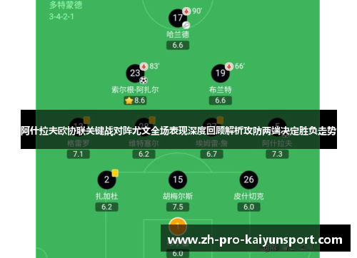 阿什拉夫欧协联关键战对阵尤文全场表现深度回顾解析攻防两端决定胜负走势